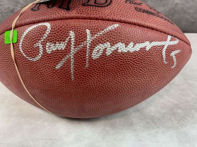 Paul Hornung signed full-sized football, JSA