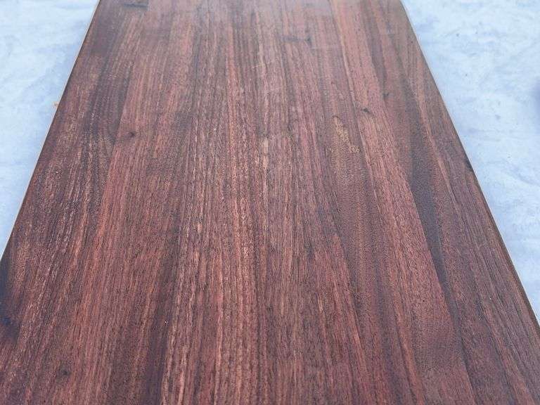 (2) Homemade Wooden Charcuterie Boards