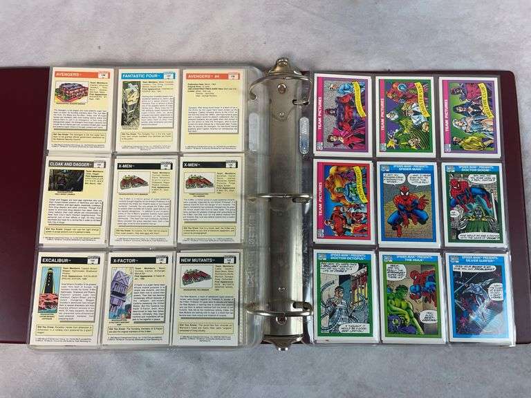 1990 Marvel Comics Complete Set - 1-162