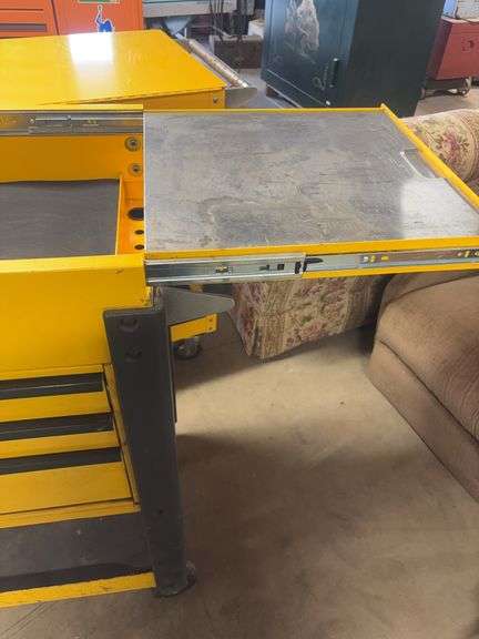 Mac Tools Toolbox on Casters 37” W 21”D 43” H