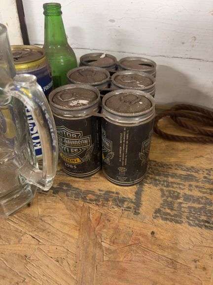 Harley Davidson Beer Cans