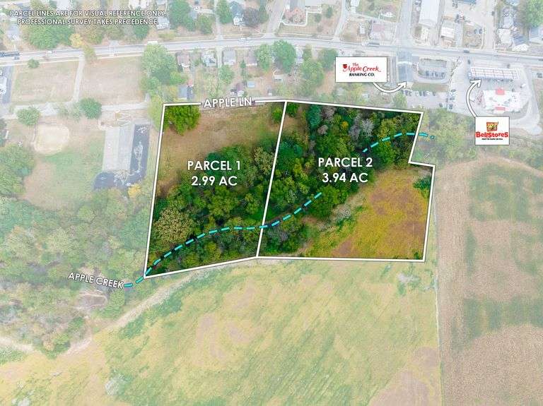 Vacant Land in Apple Creek 