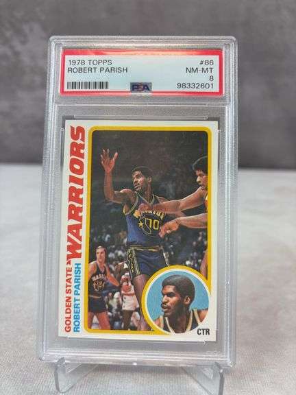 1978 Topps Robert Parish PSA 8