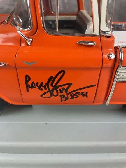 Browns Signed Truck - Kosar, Rucker, Mack & Byner