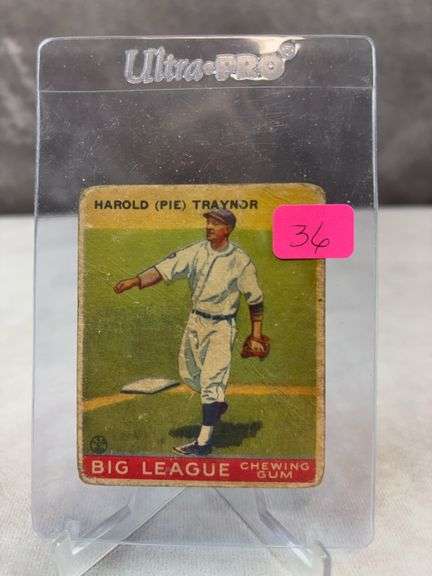 1933 Goudey: Pie Trynor (Rookie), fair-good