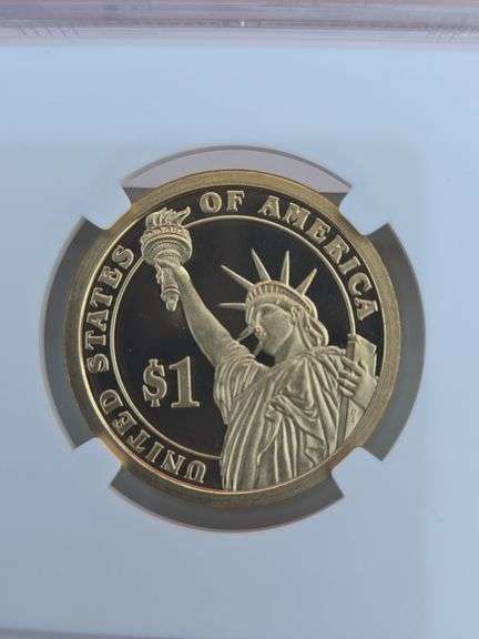 2015S LONDON B. JOHNSON PRESIDENTIAL DOLLAR NGC PF69 ULTRA CAMEO