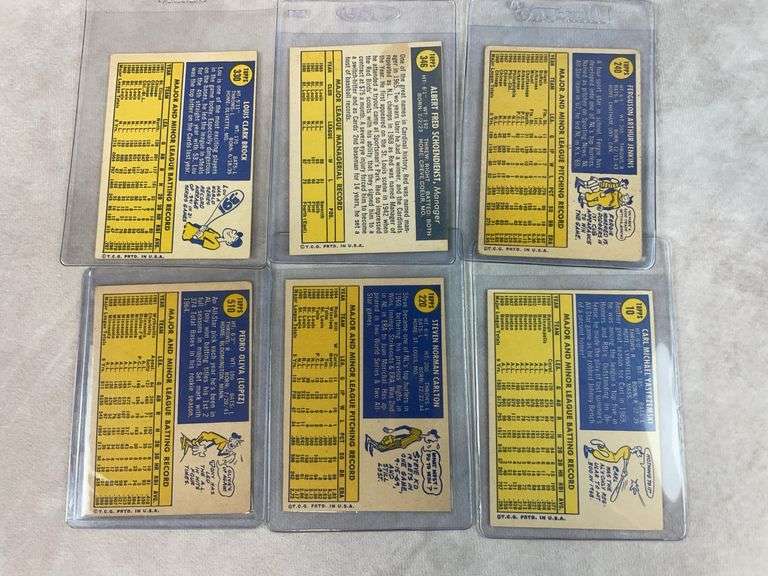 1970 Topps baseball Star lot of 8