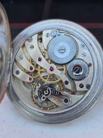 1905 POSTALA 16 JEWEL SWISS WINDUP POCKET WATCH WORKS