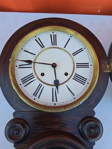 WATERBURY WALL CLOCK WORKS