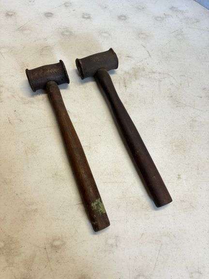 2 Copper Head Hammers