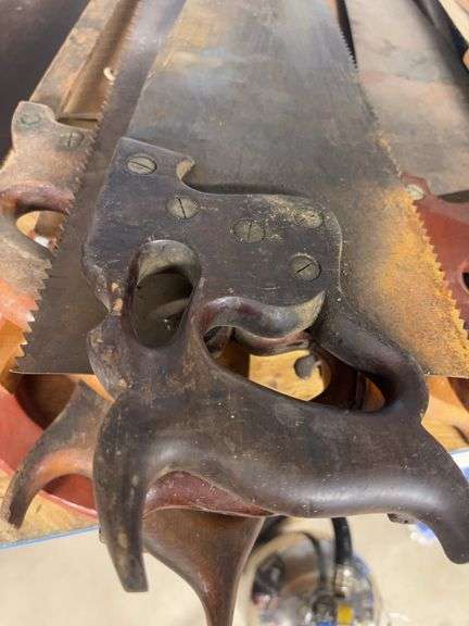 Lg Lot of Hand Saws -15