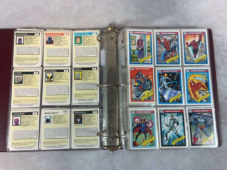1990 Marvel Comics Complete Set - 1-162