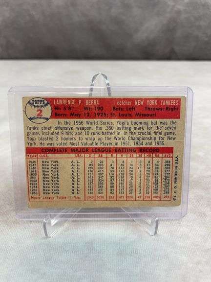 1957 Topps Yogi Berra