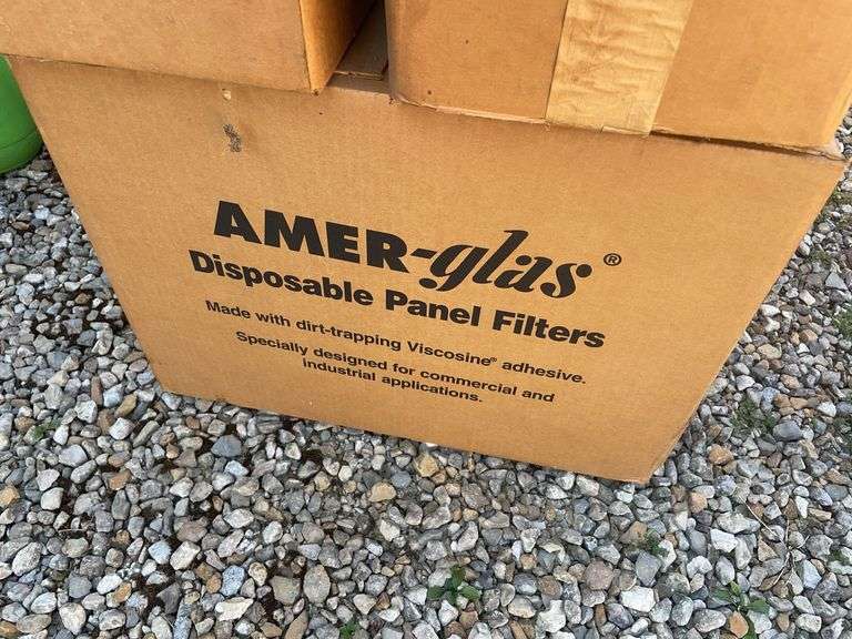 (4) boxes of air filters