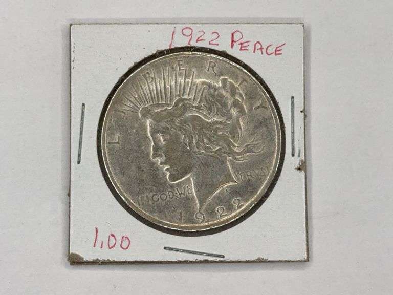 1922 Peace Dollar