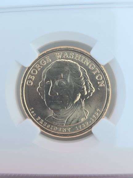 2007P GEORGE WASHINGTON PRESIDENTIAL DOLLAR NGC BU