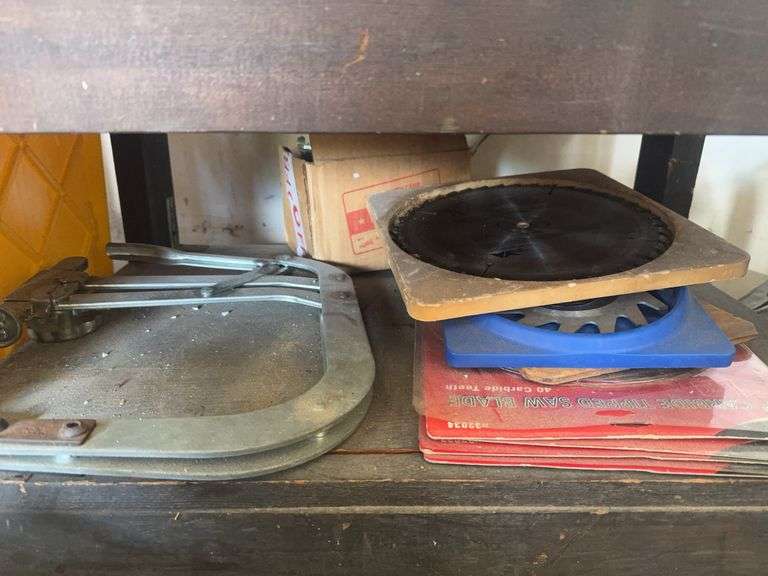 Sawblades and Clamp