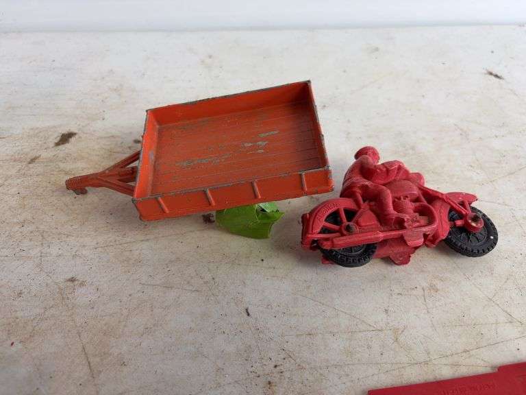 Tote of hand saws and clamps