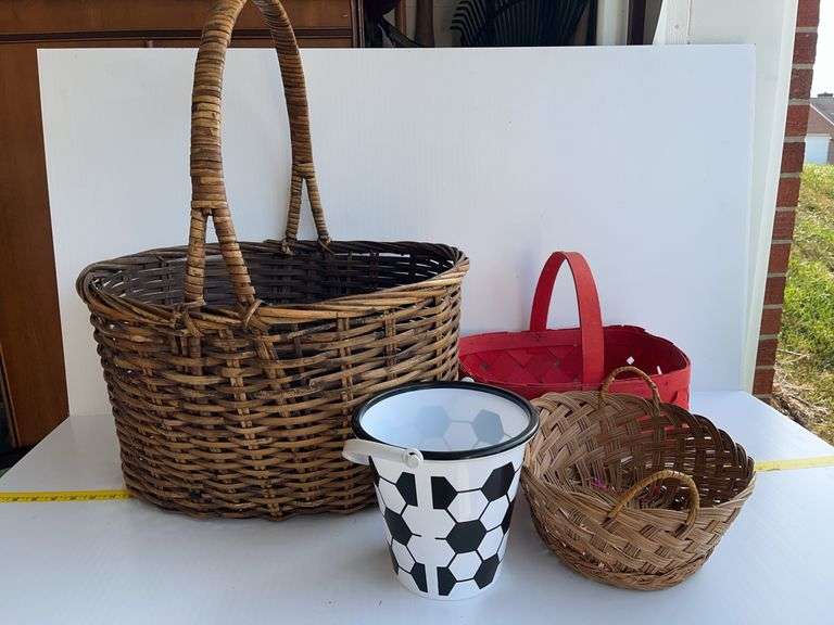 Three Baskets and Bucket