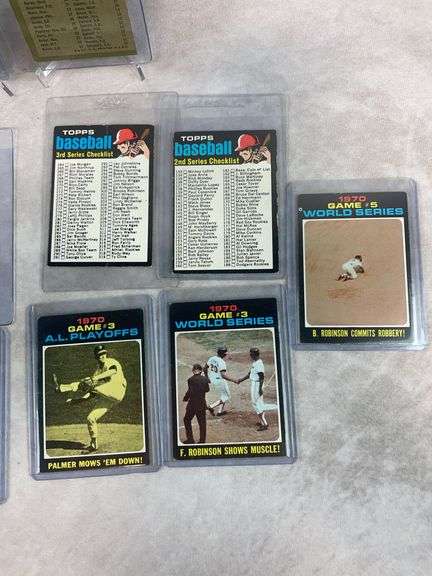 1971 Topps baseball Leaders, Checklists & Play Offs, Team cards