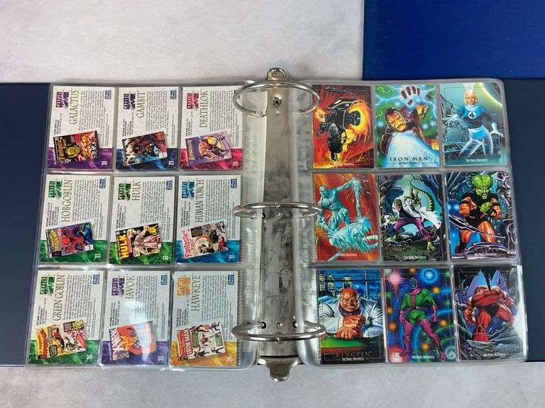 1993 Marvel Masterpieces Complete Set witth Extra Cards
