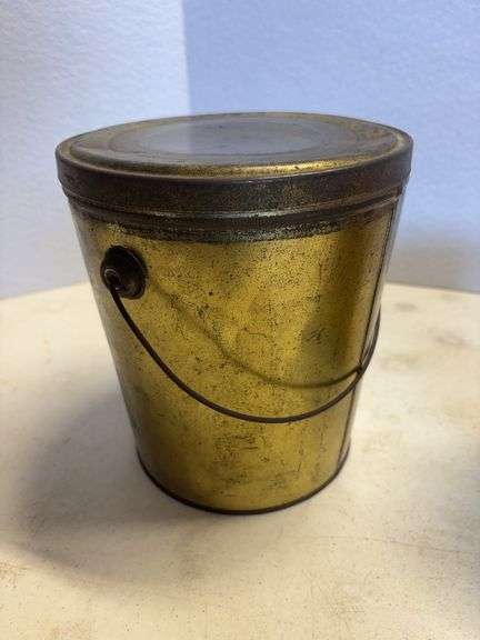 C E Eichel Lard Tin & Peanut Butter Tin