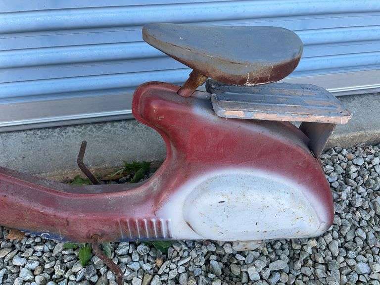 Vintage children's scooter