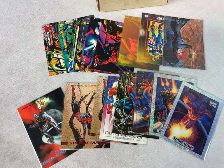 Marvel Flair, Masterpieces & Other comic Cards