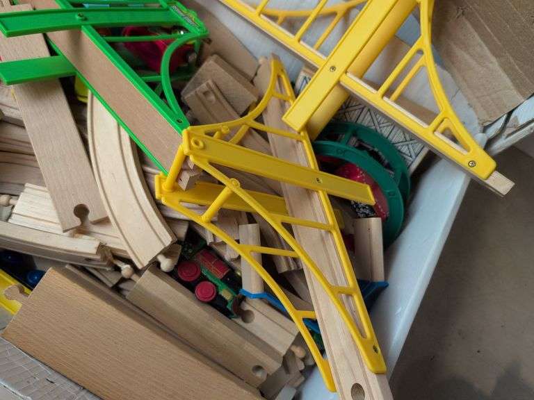 Sesame Street toy building blocks - roads and bridges