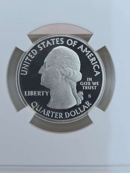 2014S EVERGLADES SILVER QUARTER NGC PF69 ULTRA CAMEO