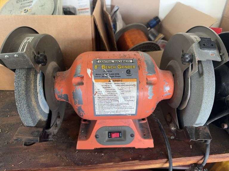 Central Machinery 8” Bench Grinder