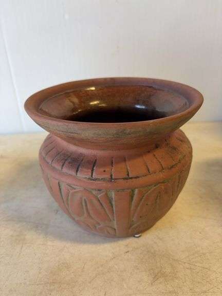 (5) pottery/ceramic vases and jugs