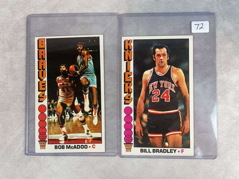 1976-77 Topps Bill Bradley & Bob McAdoo