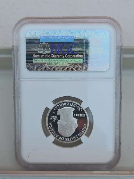 2014S SHENANDOAH SILVER QUARTER NGC PF69 ULTRA CAMEO
