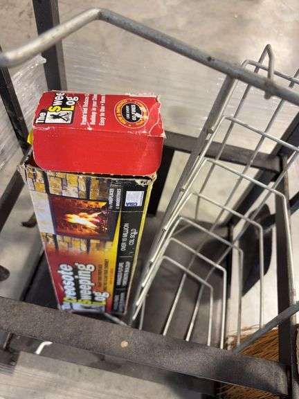 Fireplace screen and tools