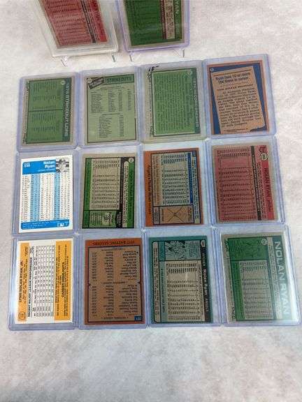 Nolan Ryan group of 14, no duplicates