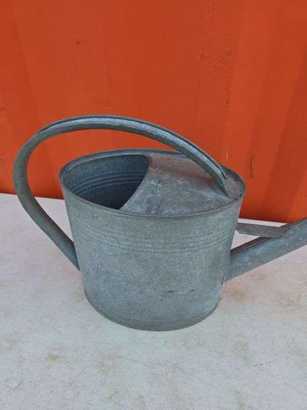 GALVANIZED WATERING CAN