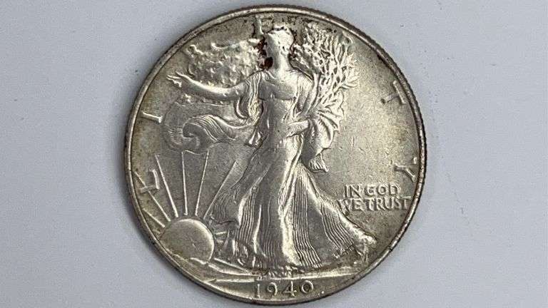 1940 Walking Liberty Half Dollar