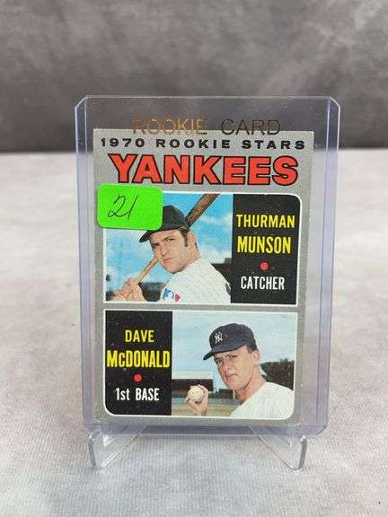1970 Topps Thurman Munson (Rookie)