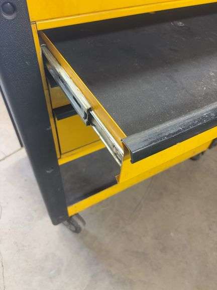 Mac Tools Toolbox on Casters 37” W 21”D 43” H