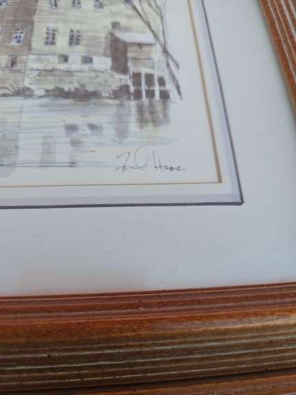 LOT OF 2 SIGNED PRINTS