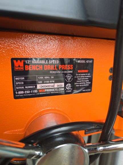 BRAND NEW WEN DRILL PRESS WITH STAND