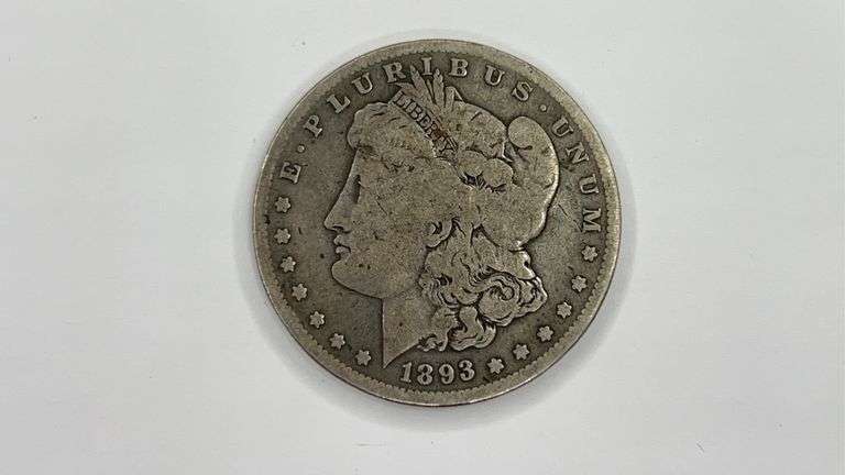 1893 -S Morgan Dollar
