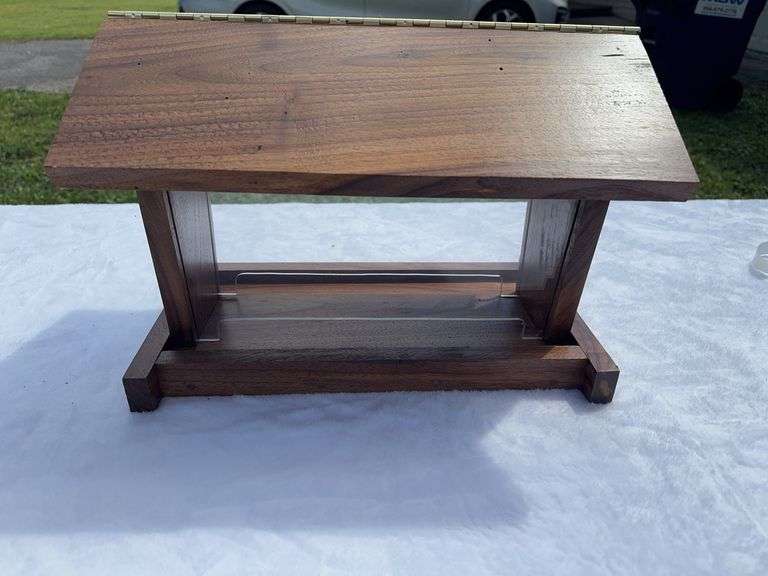 Homemade Wooden Bird Feeder