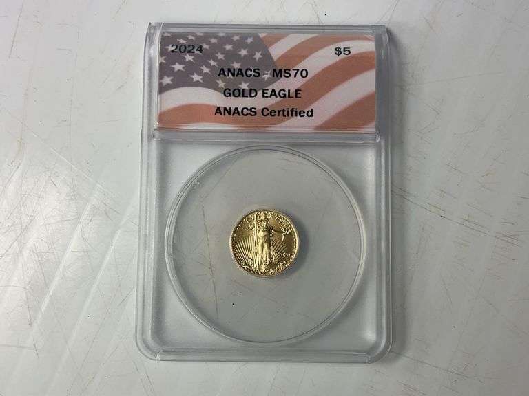 2024 ANACS MS70 $5 Gold Eagle