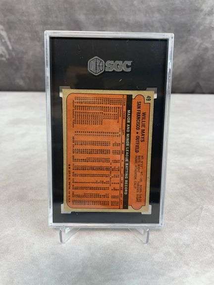 1972 Topps Willie Mays #49 - SGC 5.5
