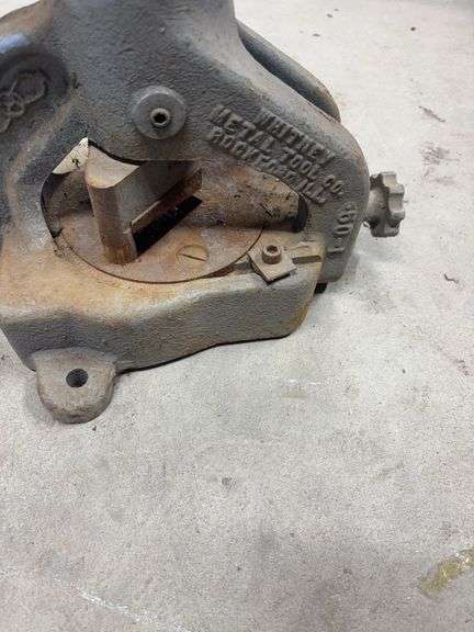 Whitney Metal Angle Iron Notcher