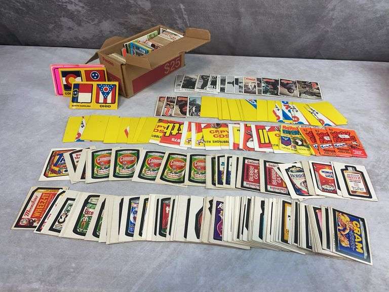 1970's Topps Wacky Packages, Disney Stickers, King Kong & Other Misc Cards