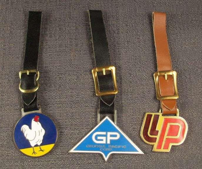Winesburg Ohio, Lot of 3, Watch Fob