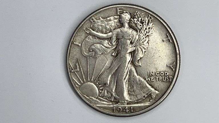 1941- D Walking Liberty Half Dollar